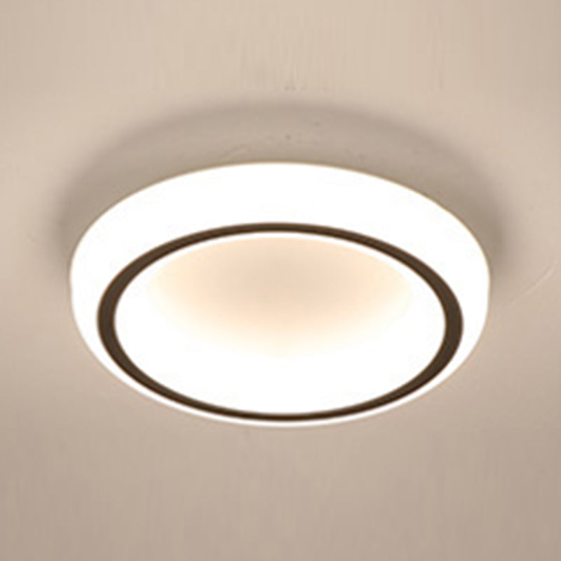 Acryl modernistische Flush -Deckenleuchten LED -Flush -Halterung Beleuchtung