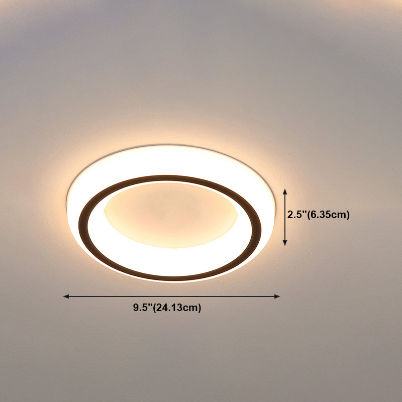 Luces de techo montadas en al ras del acrílico luces de techo LED Iluminación de montaje de lavado LED