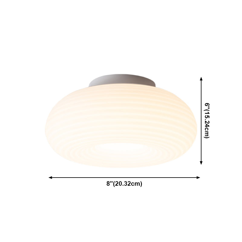 Ring Led Flush Mount Lighting Simplicity Flush gemonteerde plafondlampen voor woonkamer