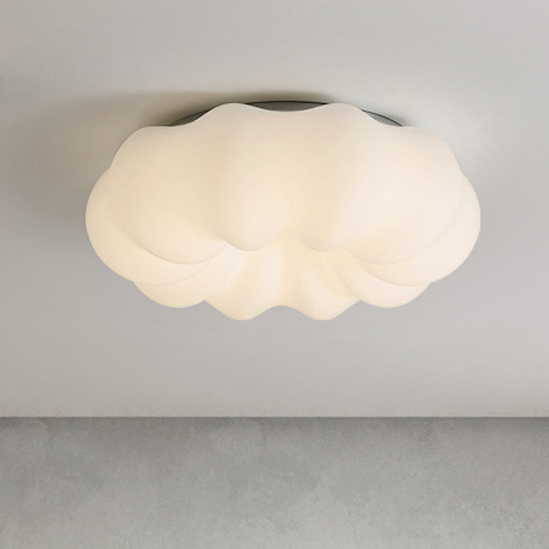 Lumière de plafond de style moderne simple luminaire à monture à chasse d'eau pour chambre à coucher