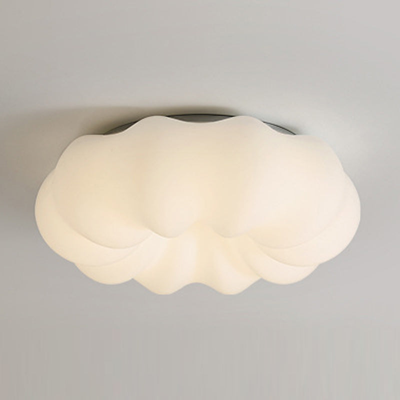 Lumière de plafond de style moderne simple luminaire à monture à chasse d'eau pour chambre à coucher