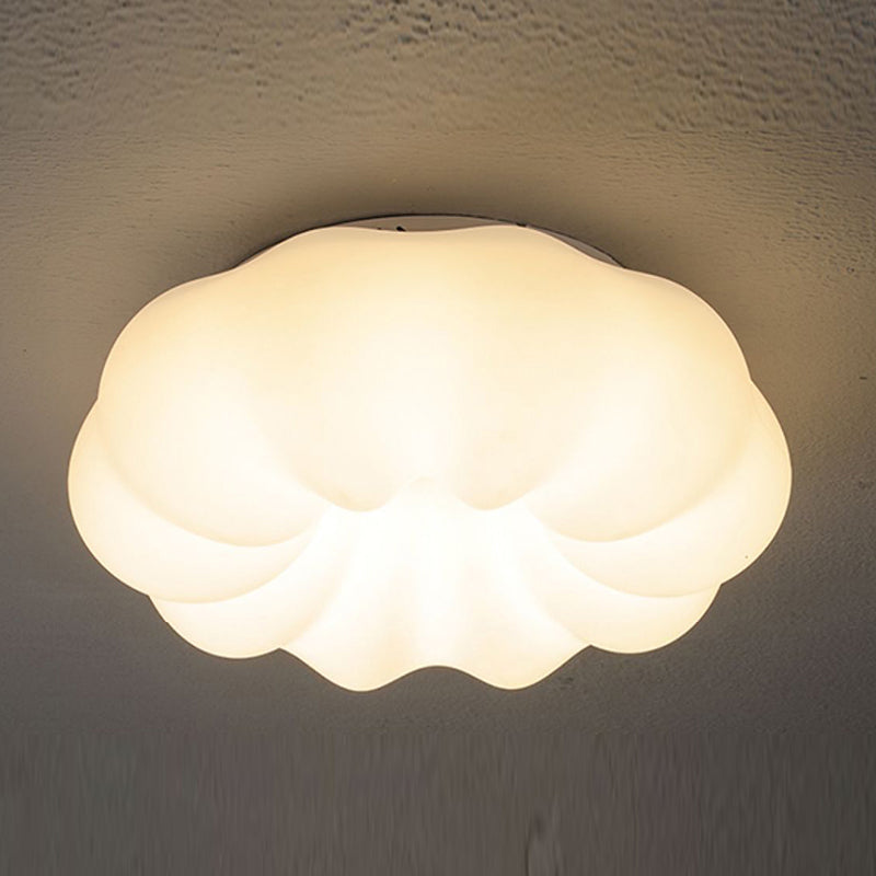 Lumière de plafond de style moderne simple luminaire à monture à chasse d'eau pour chambre à coucher