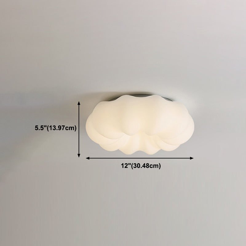 Moderne stijl plafondlampje Eenvoudige spoelmontagelichte lichtarmatuur voor slaapkamer