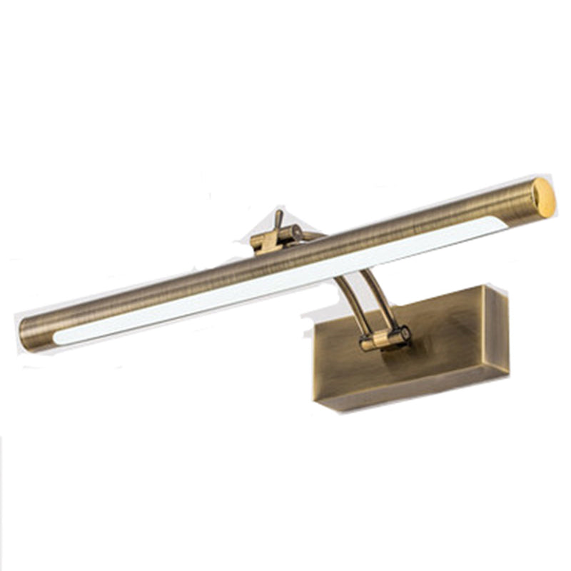 Postmodern metalen cilindrische ijdelheid SCONCE Verstelbare badkamer LED Wandbevestiging Licht