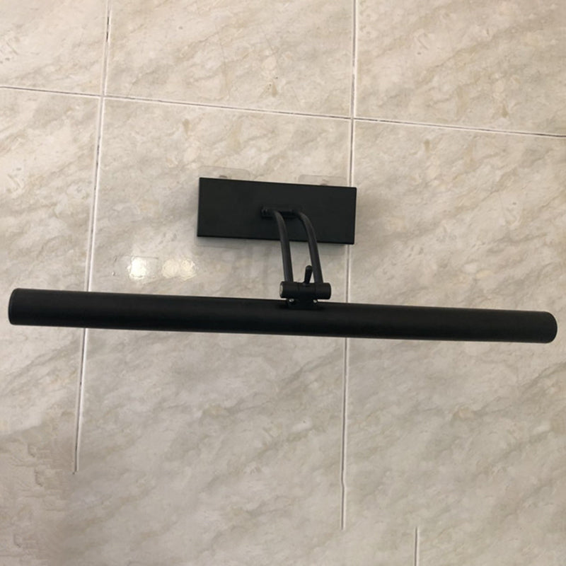 Postmodern metalen cilindrische ijdelheid SCONCE Verstelbare badkamer LED Wandbevestiging Licht