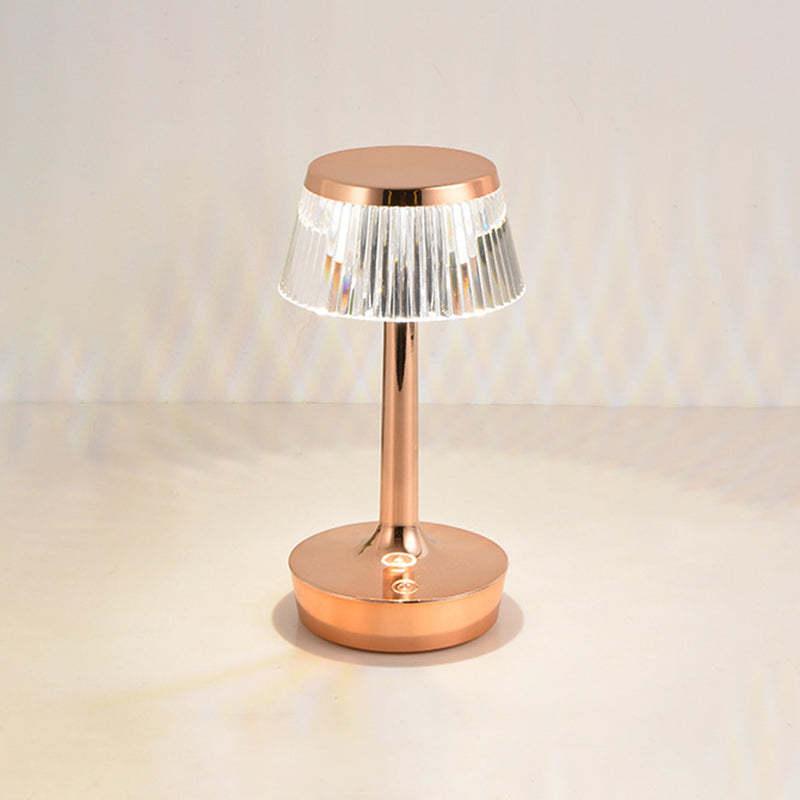Minimalist Style Night Table Lamp Metal Bedroom LED Table Light