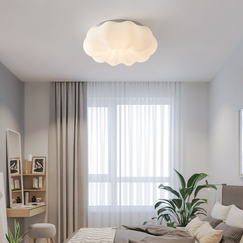 Luci di nuvola di illuminazione a filo a filo a LED bianco Modern Flush Affermazione a soffitto