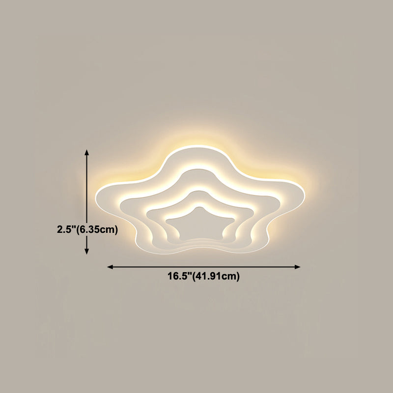 Lámparas modernas de luz de descarga de cinco estrellas de hierro 1 lámparas de montaje de descarga de luz en blanco