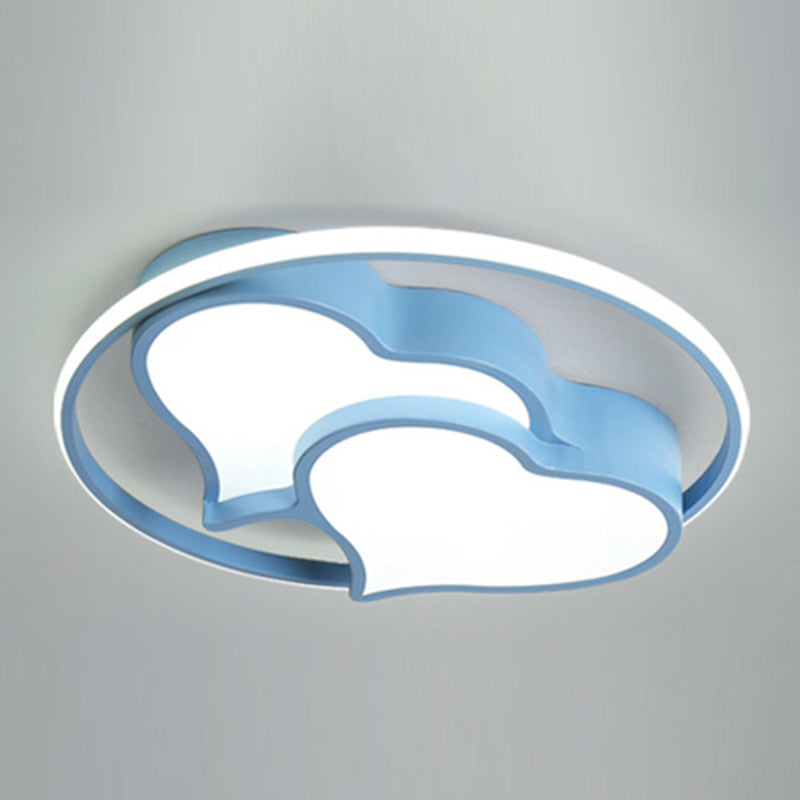 Plafond de style moderne Macaron linéaire à chasse d'eau luminaire pour chambre à coucher