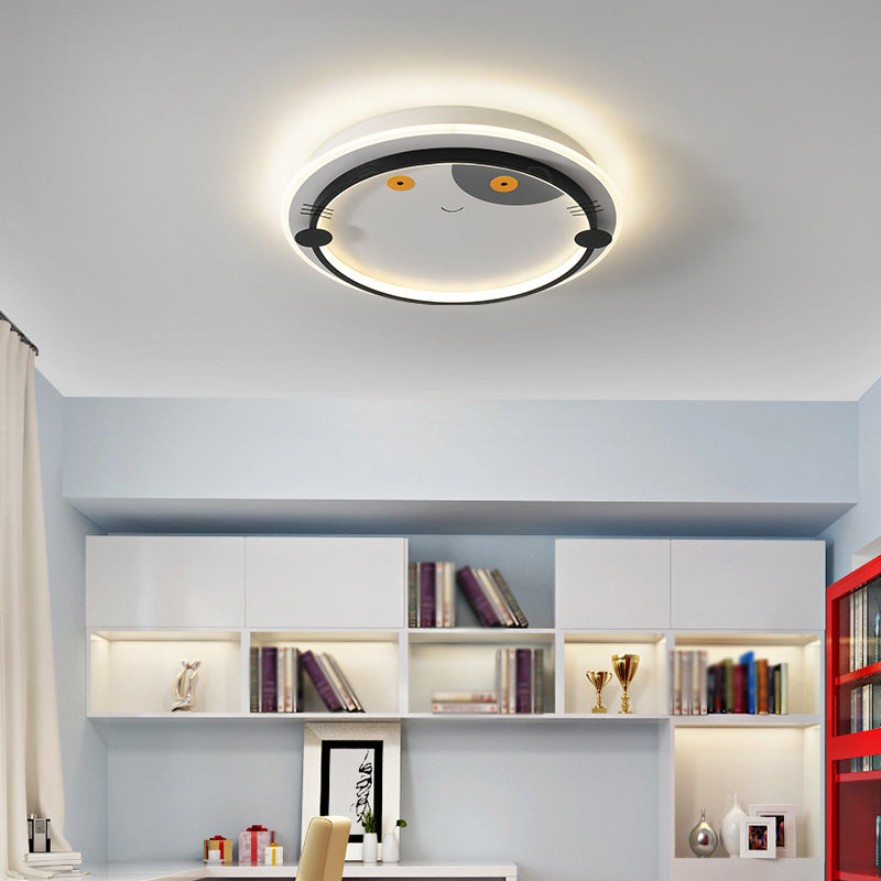 Metaal unieke schaduw spoelplafond licht Kid Stijl 2 lichten spoelbevestiging spoelmontage