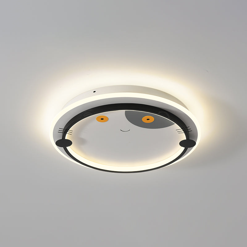 Metaal unieke schaduw spoelplafond licht Kid Stijl 2 lichten spoelbevestiging spoelmontage