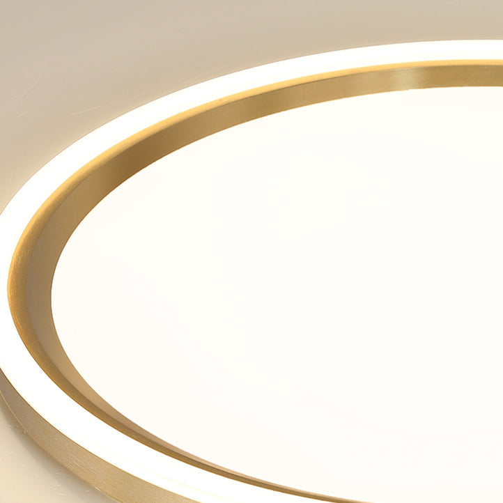 Luci da soffitto a filo a filo a filo Gold Apparecchio di illuminazione contemporanea per soggiorno