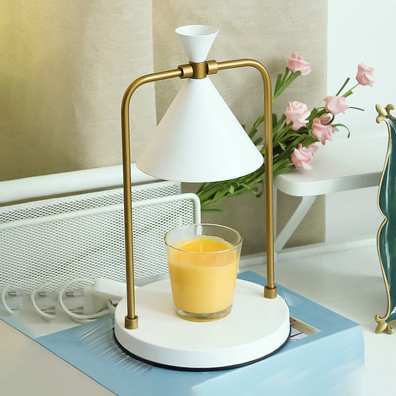 Metal Night Table Lamp Minimalist Style Table Light for Bedroom