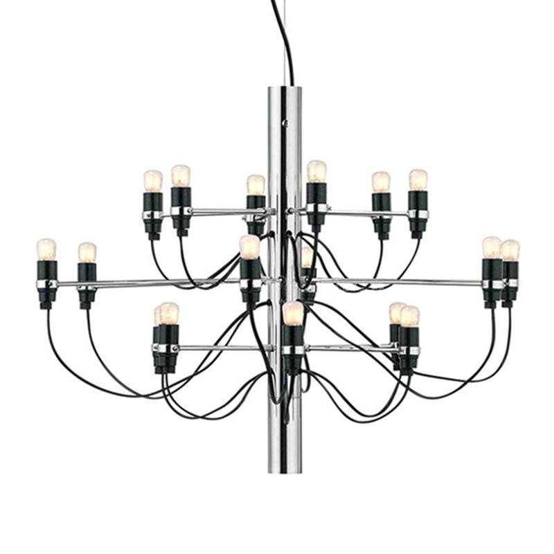 Style moderne suspendu en métal Spoutnik Pendant Light pour le salon