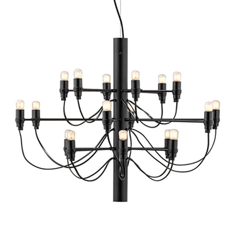 Style moderne suspendu en métal Spoutnik Pendant Light pour le salon