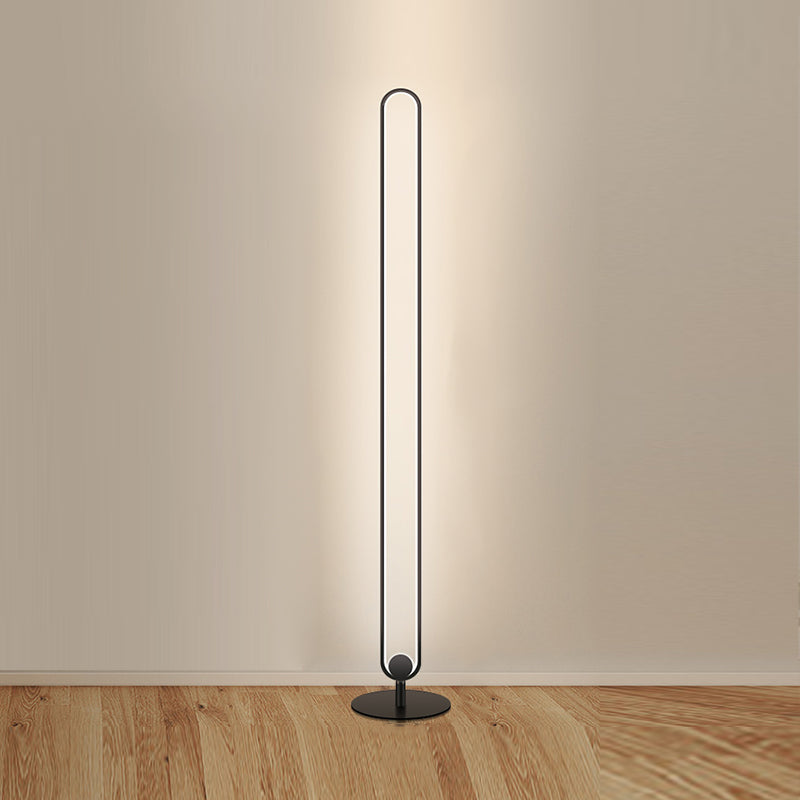 Modern Style Linear LED Floor Lamp Creative Floor Light for Sitting Room