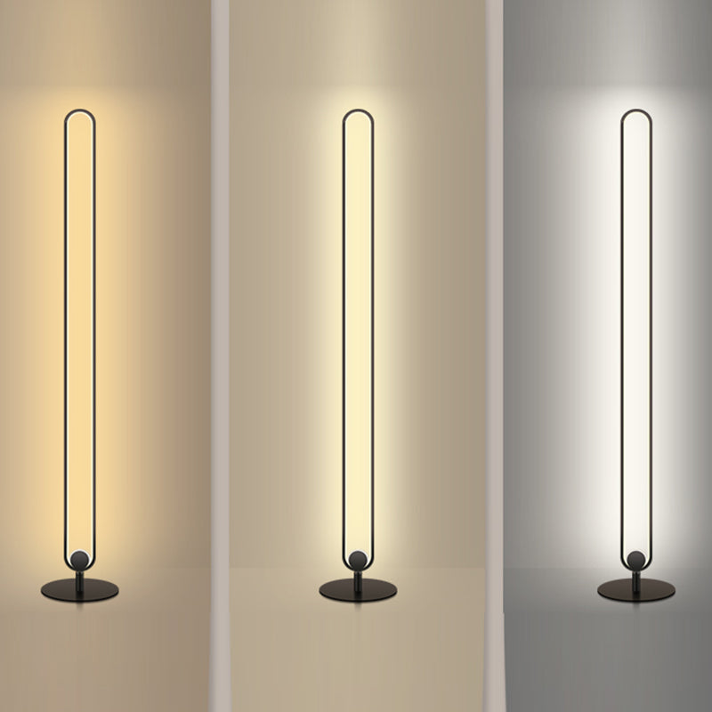 Modern Style Linear LED Floor Lamp Creative Floor Light for Sitting Room