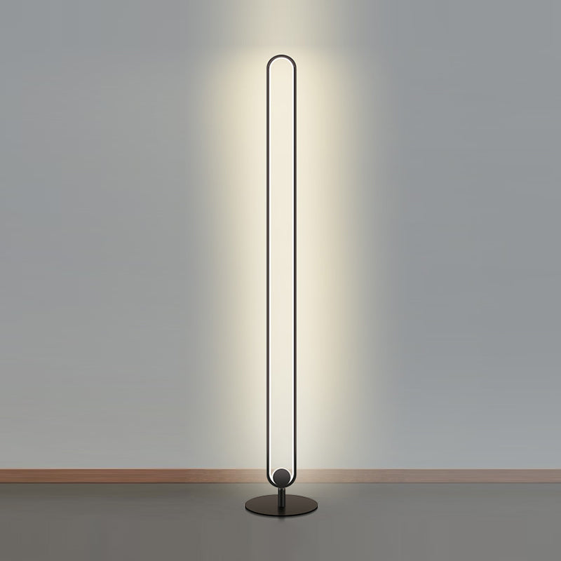 Modern Style Linear LED Floor Lamp Creative Floor Light for Sitting Room