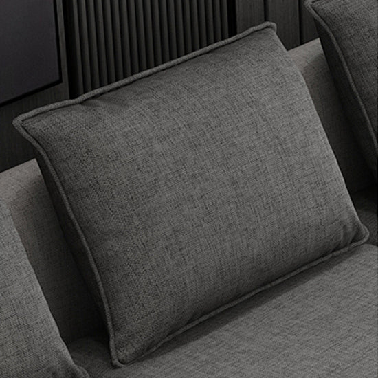 Sofá contemporáneo de cojines bosqueos removibles con chaise reversible