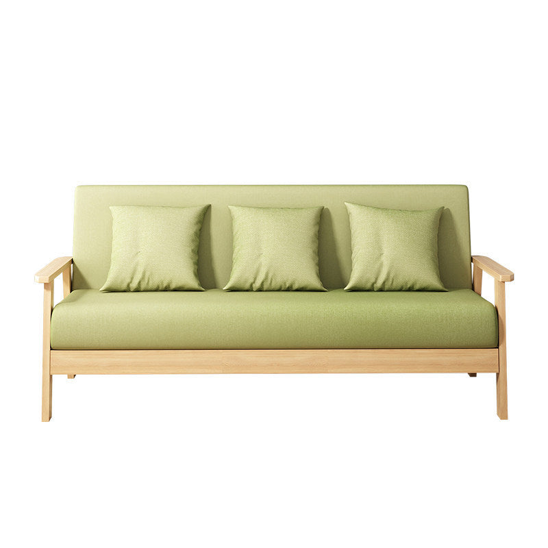 Tissu carré bras couvert de canapé canapé de couleur unie 2/3 de siège pour appartement