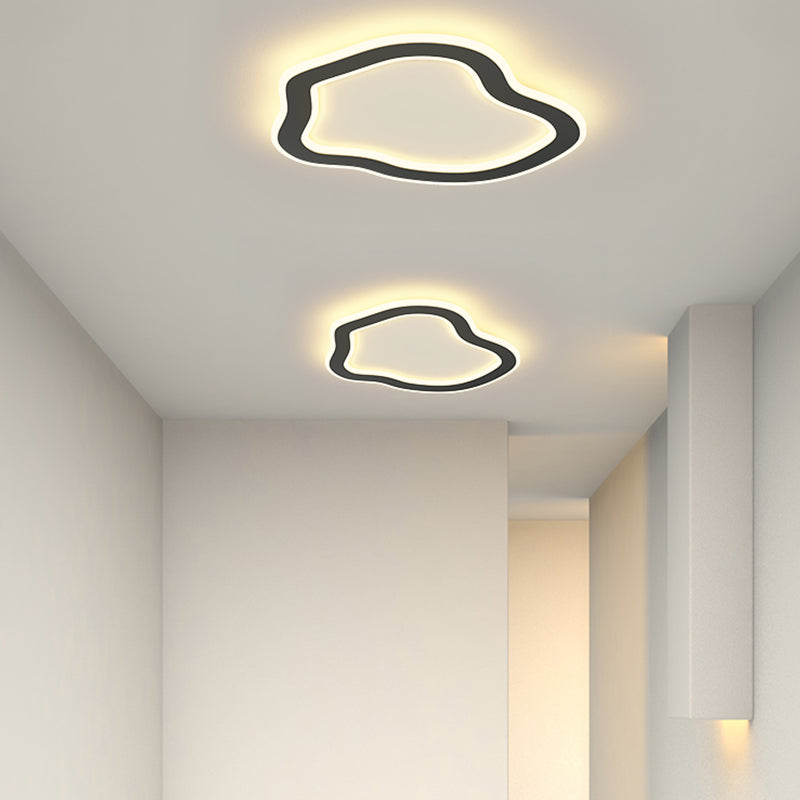 Forme géométrique en métal Light Mount Light Kid Style 1-Light Flush Mount Plafond Light