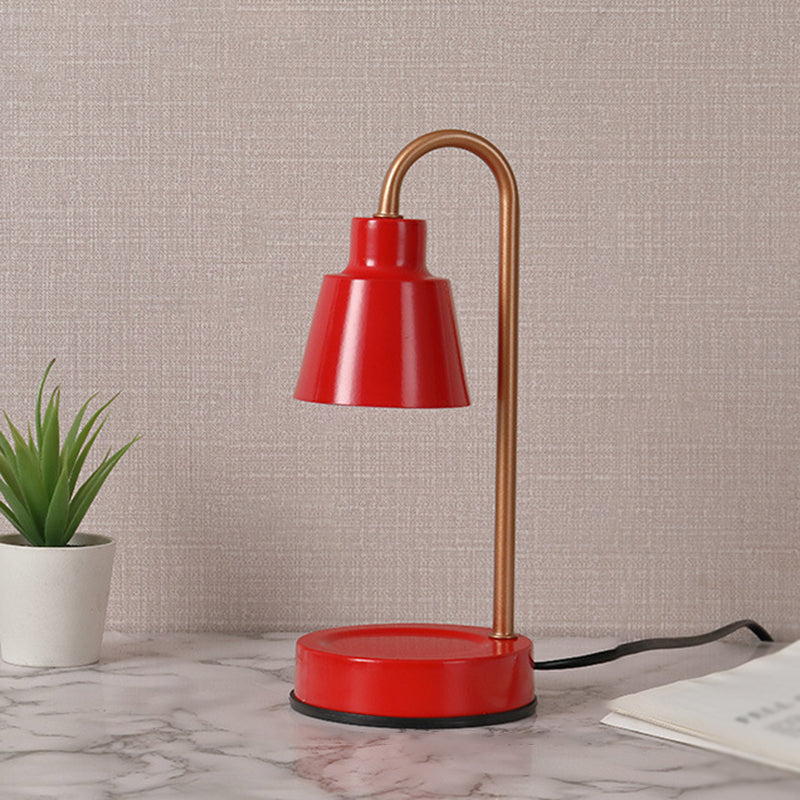 Nordic Metal Table Lamp Simple Aromatherapy Melting Wax Desk Lamp for Bedroom
