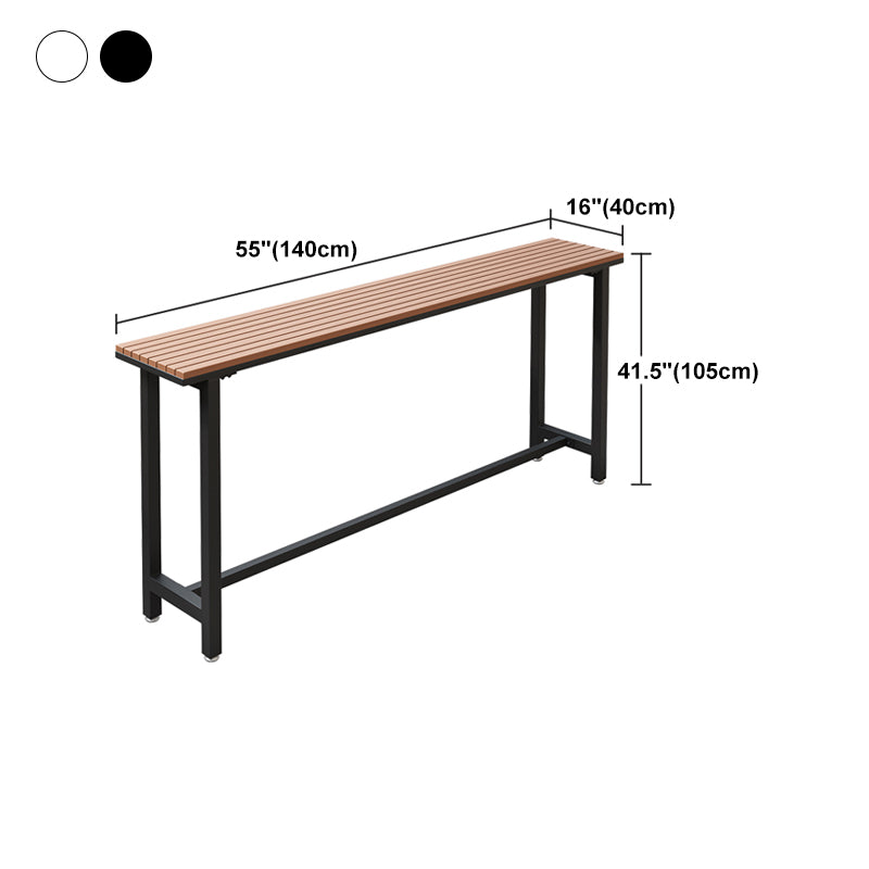 Modern Style Rectangle Bar Counter Table Wooden Dining Table for Kitchen