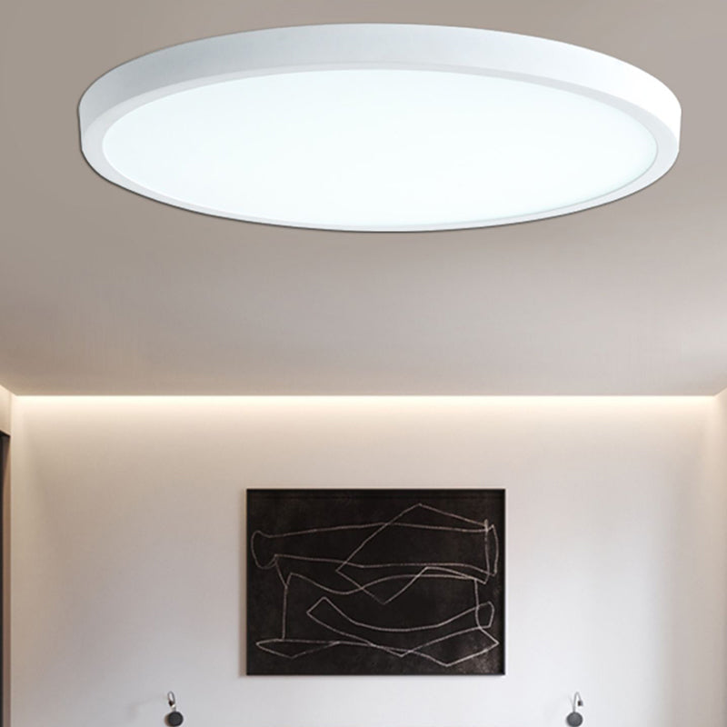 Luce del soffitto a filo a filo circolare semplice LED LED LED BIANCA LAMPO