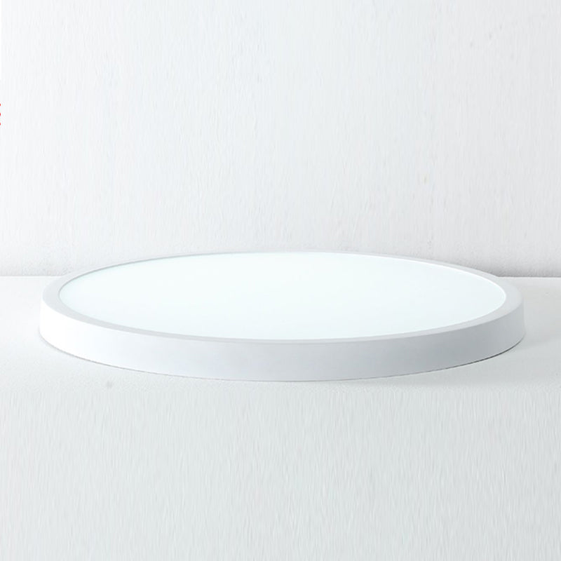 Cirkelvormige spoelbevestiging plafondlicht eenvoudig aluminium led witte spoelmontage lamp