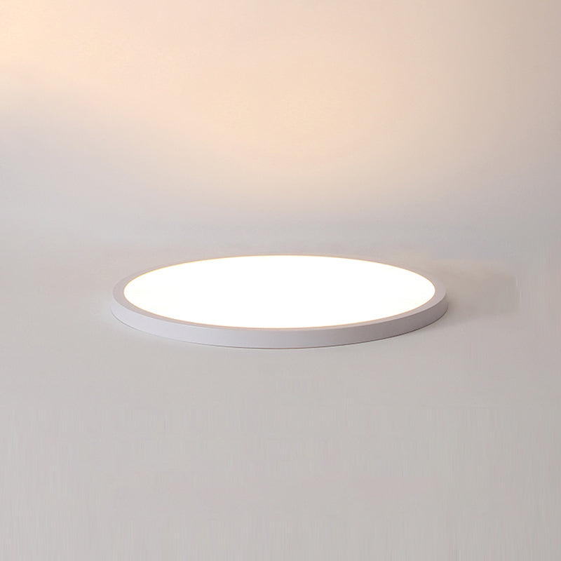 Cirkelvormige spoelbevestiging plafondlicht eenvoudig aluminium led witte spoelmontage lamp