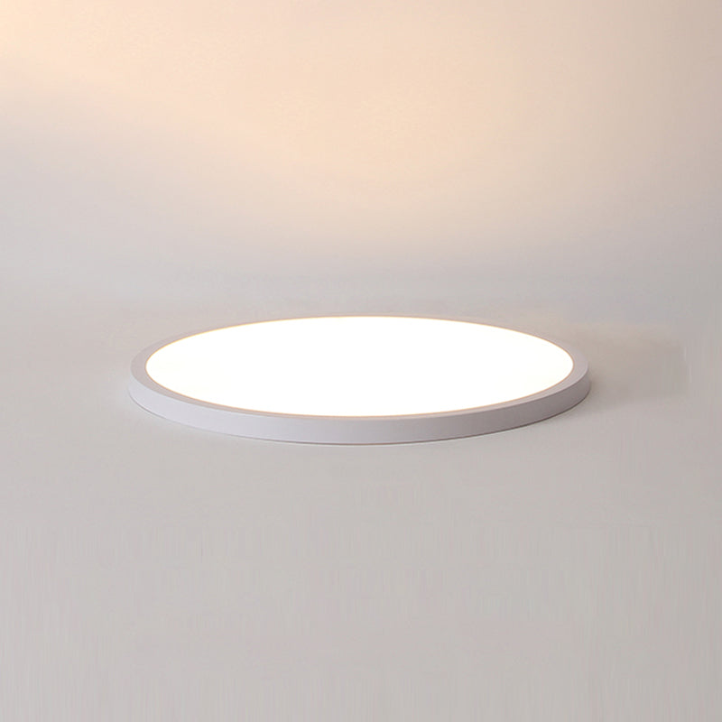 Cirkelvormige spoelbevestiging plafondlicht eenvoudig aluminium led witte spoelmontage lamp