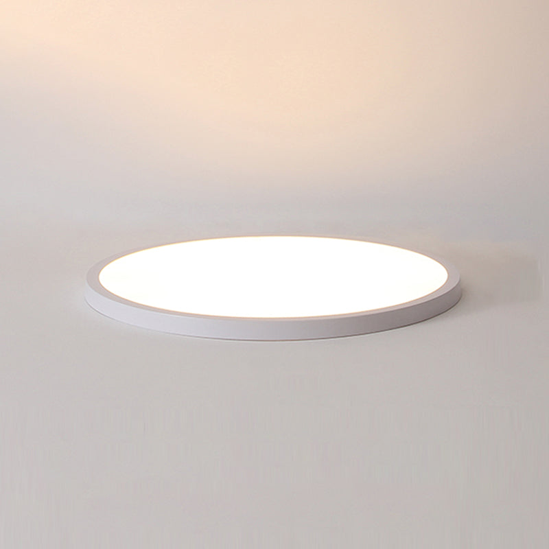 Cirkelvormige spoelbevestiging plafondlicht eenvoudig aluminium led witte spoelmontage lamp