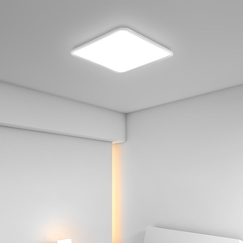 Lampada a monte a soffitto quadrata in alluminio Stile semplice LED vicino alla lampada del soffitto