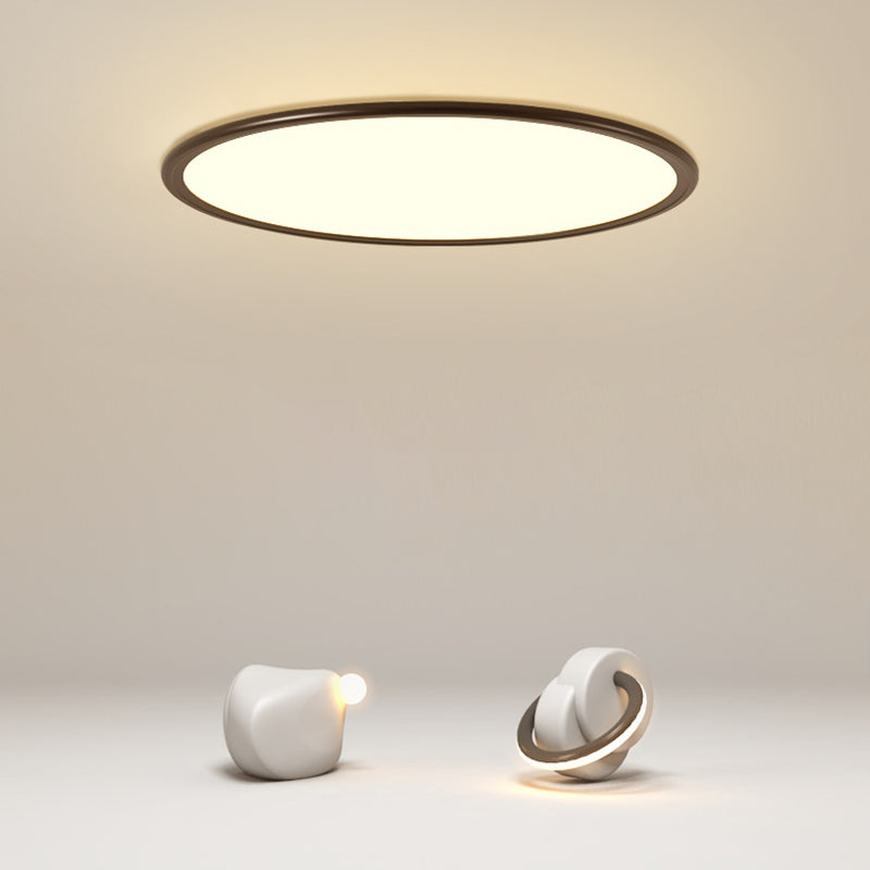 Cerchio in alluminio a soffitto montato a led semplicistica montata Apparecchiatura montata