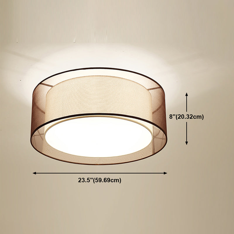 Stof dicht bij plafondlicht geometrisch traditionele plafondmontage lichtbeveiliging