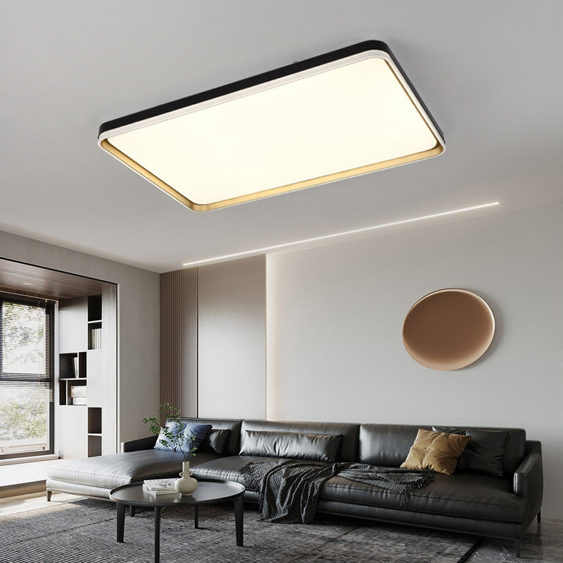 Geometrische plafondlamp Licht bevestiging Moderne stijl metalen LED -plafondlamp voor woonkamer