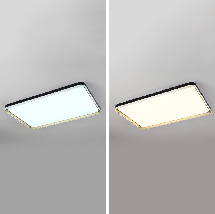 Geometrische plafondlamp Licht bevestiging Moderne stijl metalen LED -plafondlamp voor woonkamer