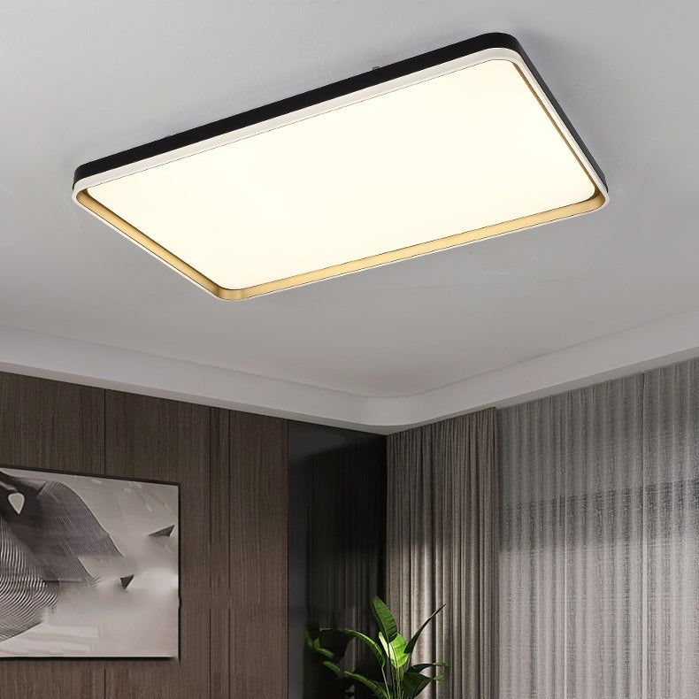 Geometrische plafondlamp Licht bevestiging Moderne stijl metalen LED -plafondlamp voor woonkamer