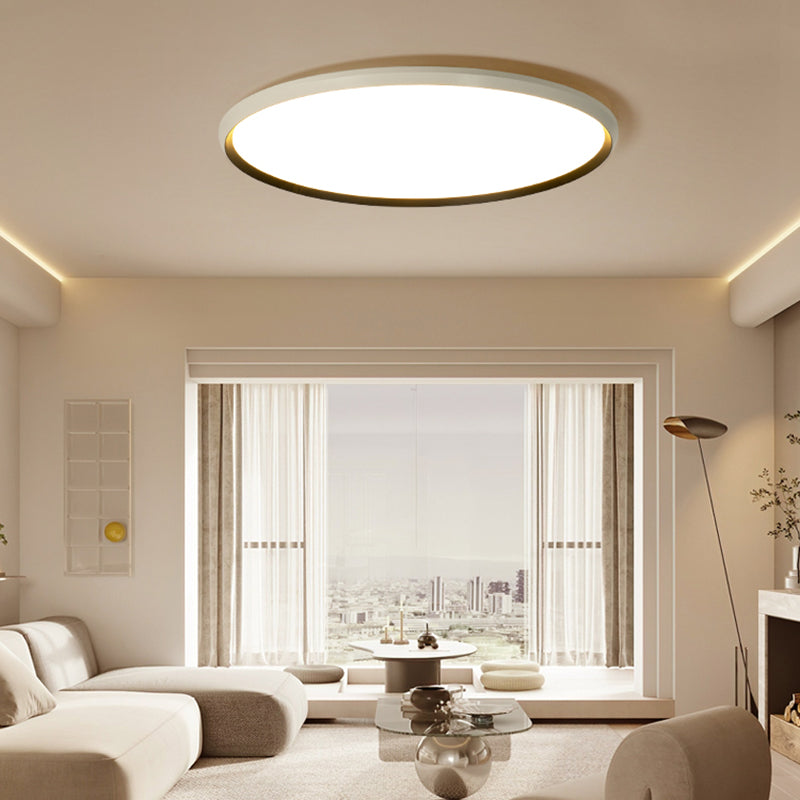 Géométrie Géométrie Plafond Disponte du plafond de style moderne Métal à 1 plafond Light Mouted en blanc