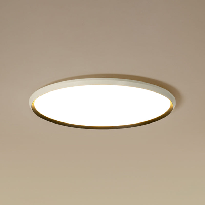 Geometrie vorm plafond armatuur moderne stijl metalen 1 licht plafond gemonteerd licht in wit