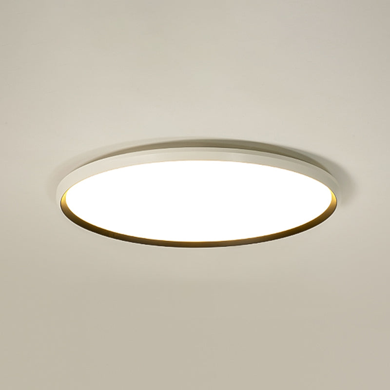 Géométrie Géométrie Plafond Disponte du plafond de style moderne Métal à 1 plafond Light Mouted en blanc