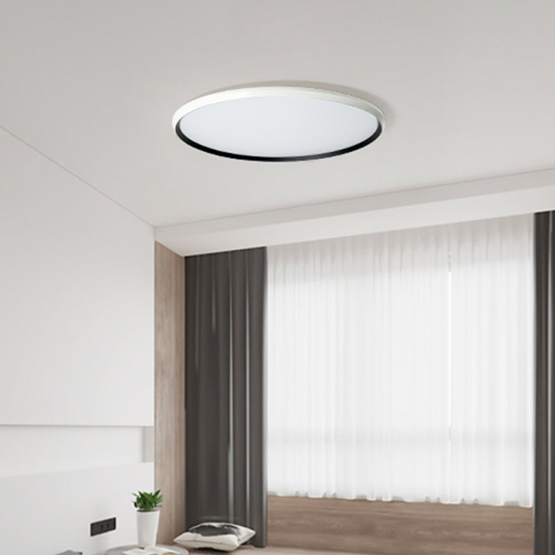 Geometrie vorm plafond armatuur moderne stijl metalen 1 licht plafond gemonteerd licht in wit