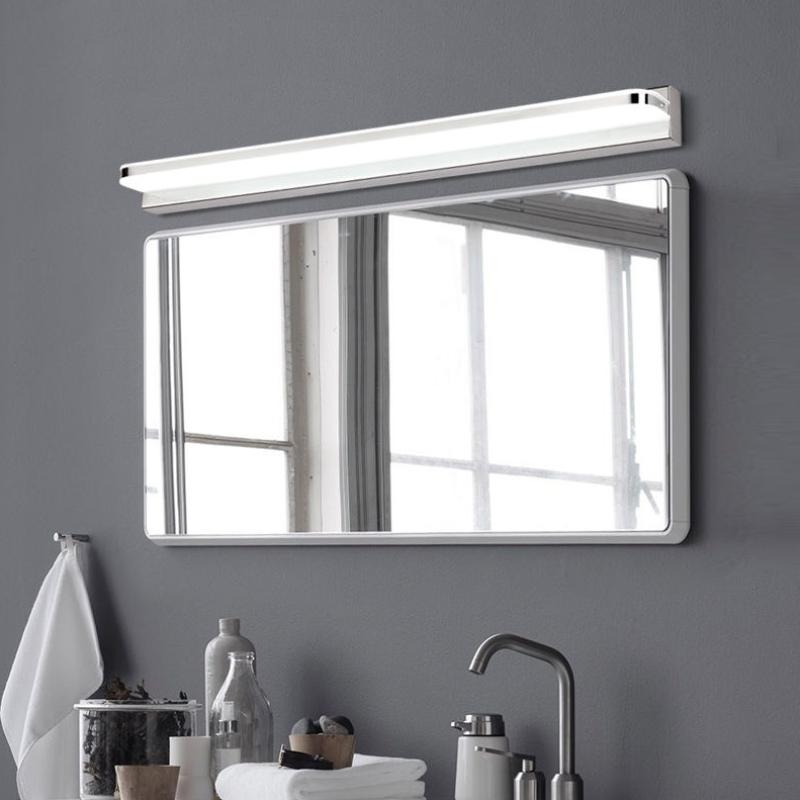 Modern Led Vanity Light Simple Long Strip Shape Mirror Voorlicht voor badkamer