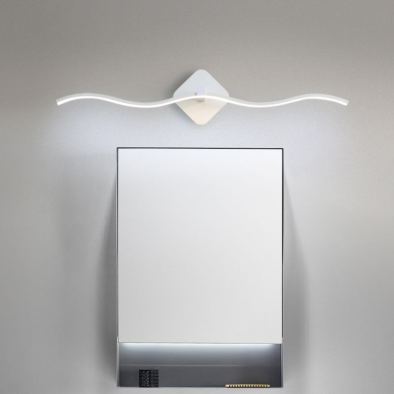 1-licht Noordse stijl metalen ijdelheid licht rechte LED Mirror Light voor badkamer