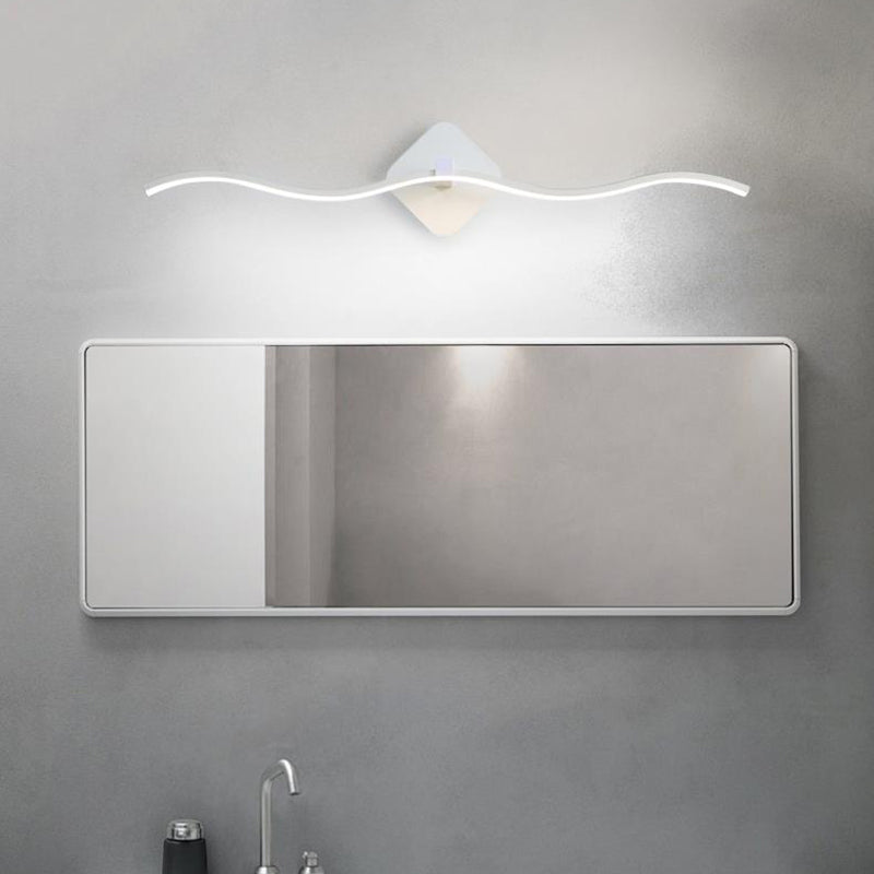 1-licht Noordse stijl metalen ijdelheid licht rechte LED Mirror Light voor badkamer