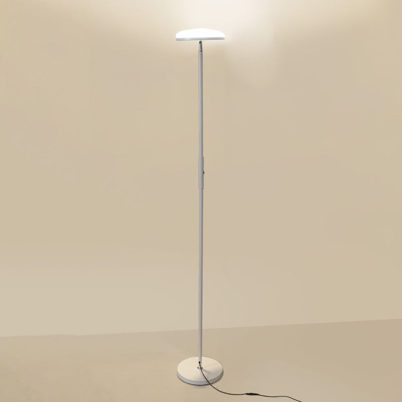 1 Licht vloerlicht Moderne LED-vloer Standlicht met acrylschaduw voor slaapkamer