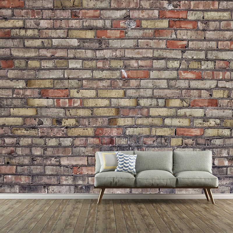 Modern Photography Mural Wallpaper Brick Wall Indoor Wall Mural