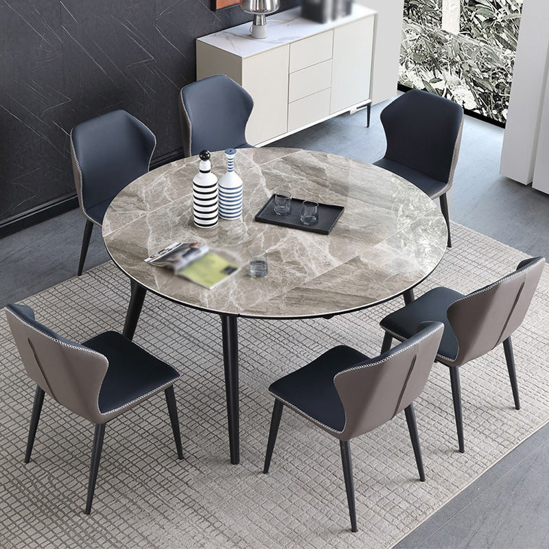 Modern Sintered Stone Dining Table Set 1/6 Pieces Dining Set for Home