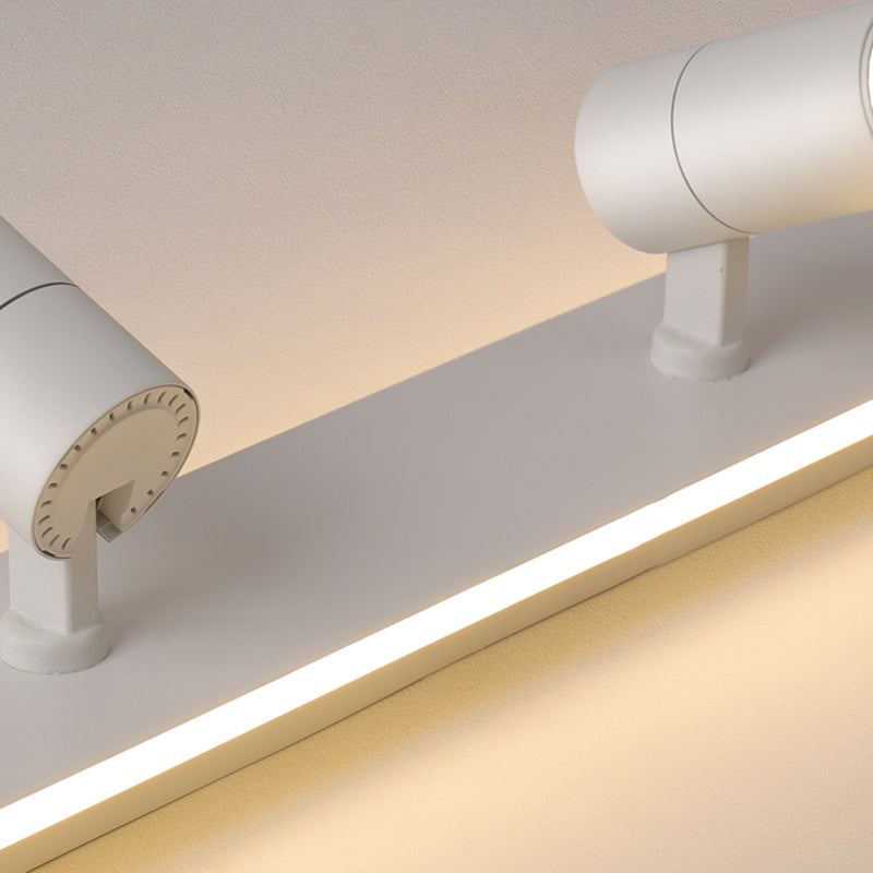 Metall Geometrische Schattenspülung Deckenleuchte moderne Multi -Leuchten Flush -Mount