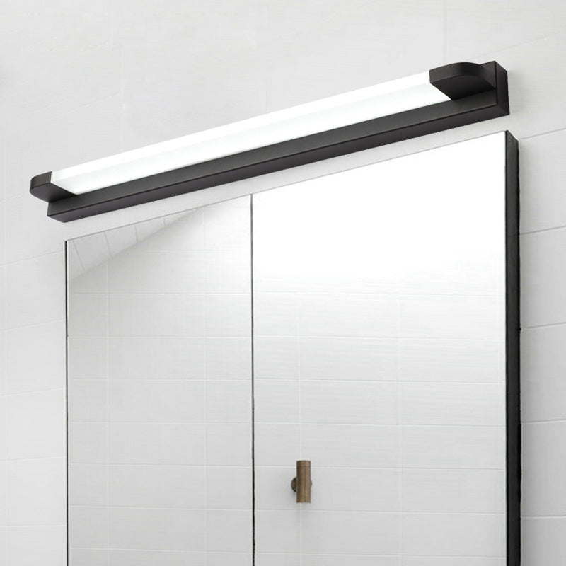 Medra de metal lineal matar el estilo moderno estilo de 1 luce de la pared de la pared de la pared lámpara